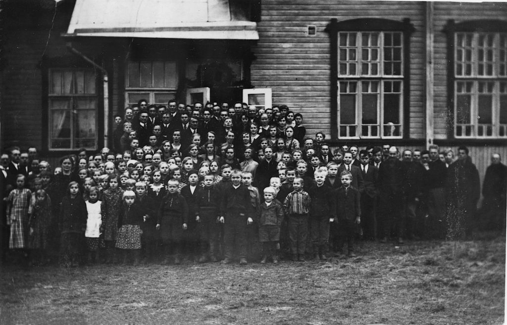 Kiteenlahden koulun 30-vuotisjuhlat v. 1934